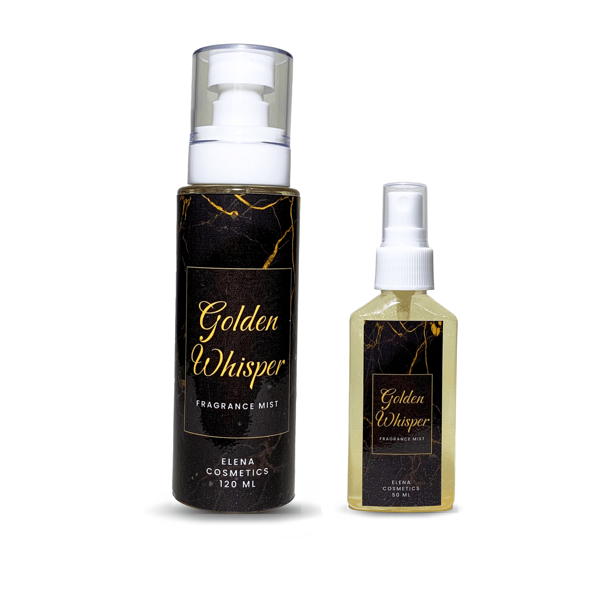 Golden Whisper Body Mist - 120ml & 50ml by Elena Cosmetics