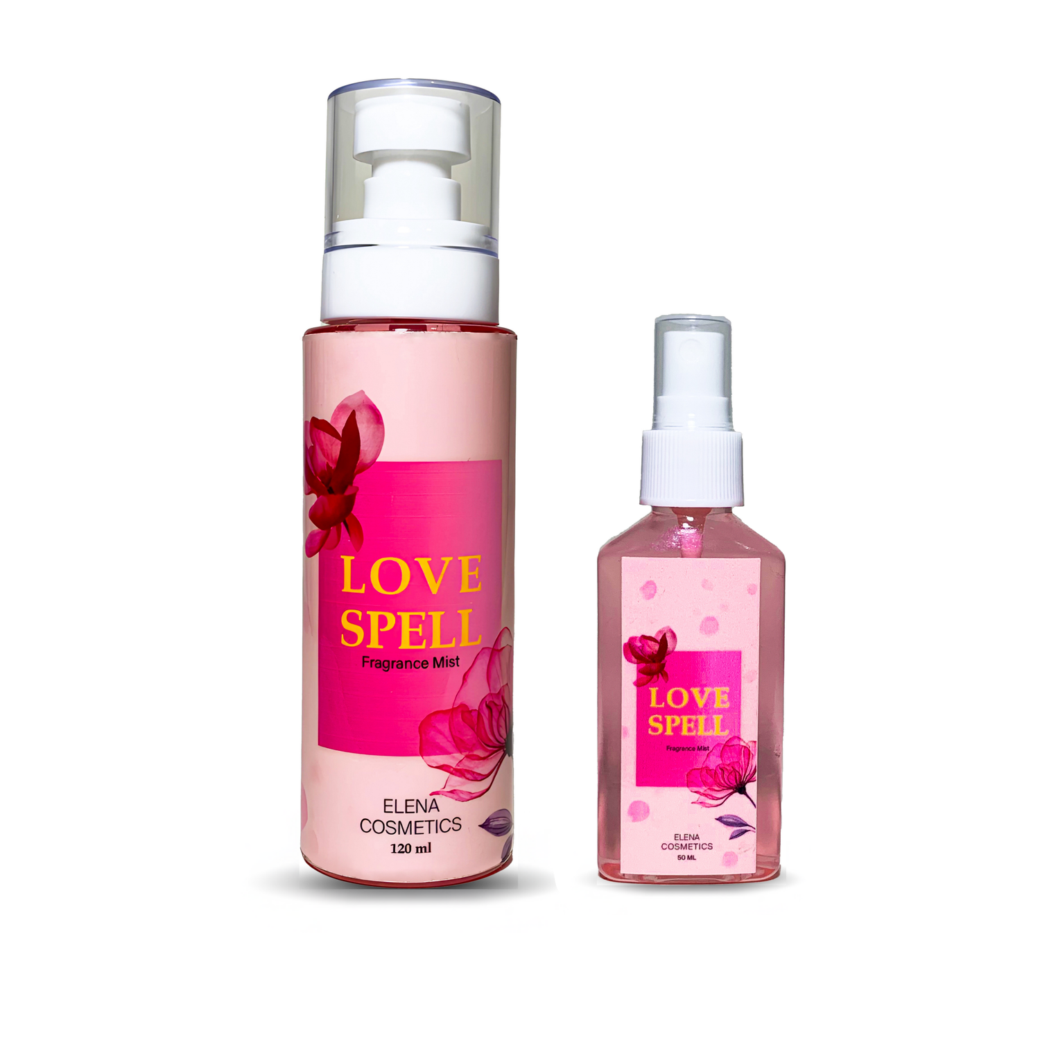 Love Spell Body Mist - 120ml & 50ml by Elena Cosmetics