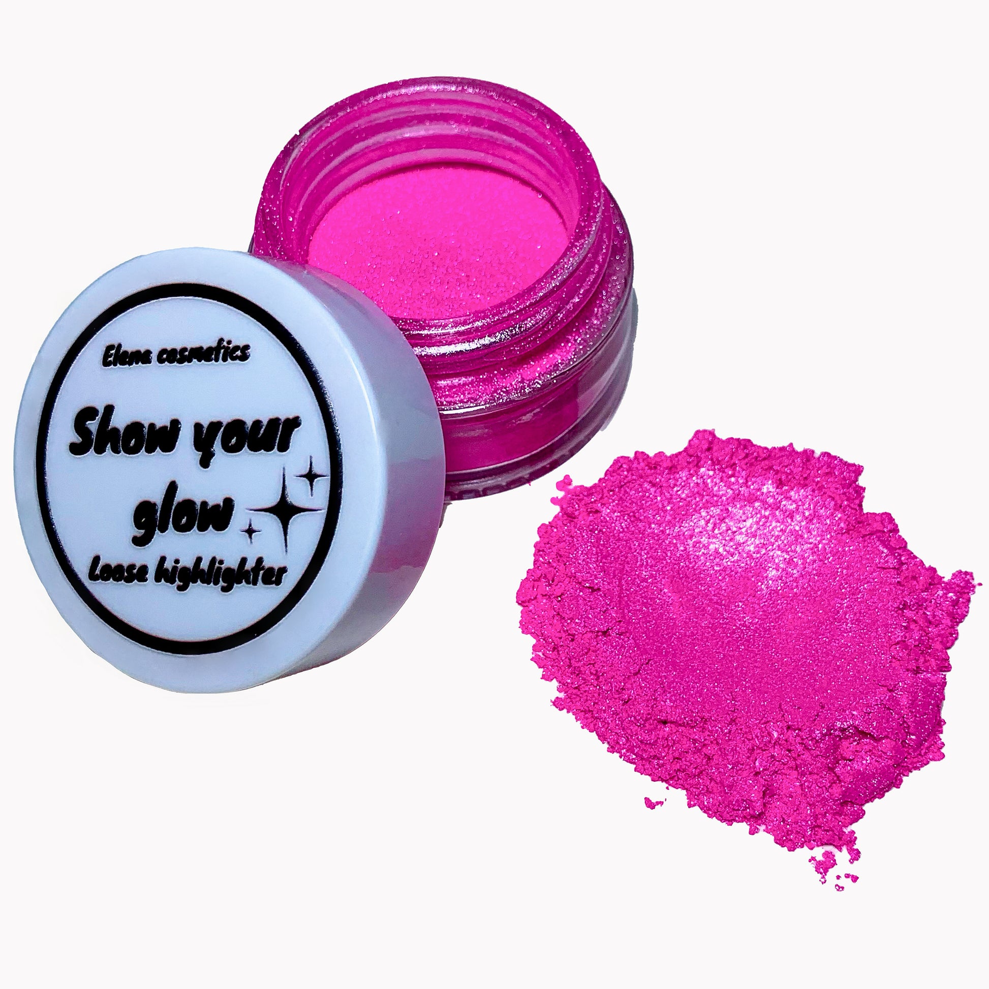 Pink Highlighter - Shimmering & Bold by Elena Cosmetics