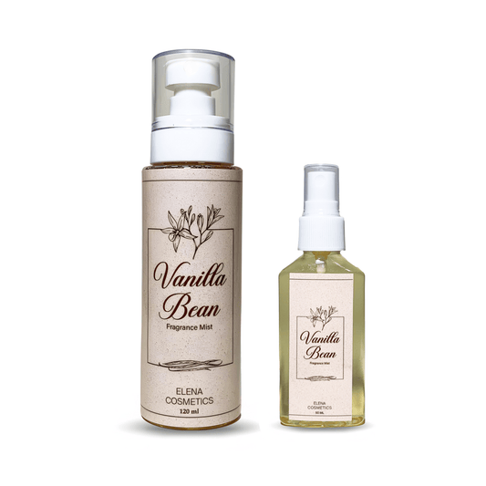 Vanilla Bean Body Mist - 120ml & 50ml by Elena Cosmetics